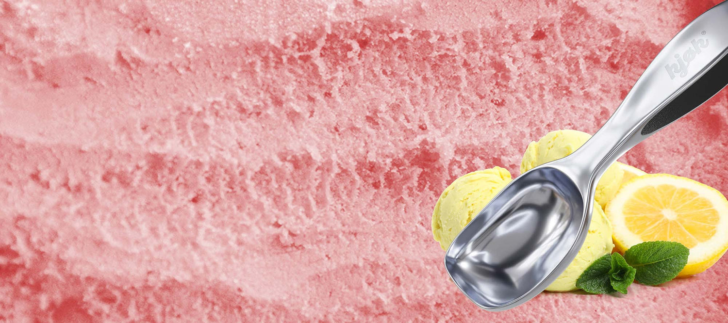 Fakten über Hirnfrost und was dagegen hilft, daneben Eiskugeln und kjøk Eisportionierer