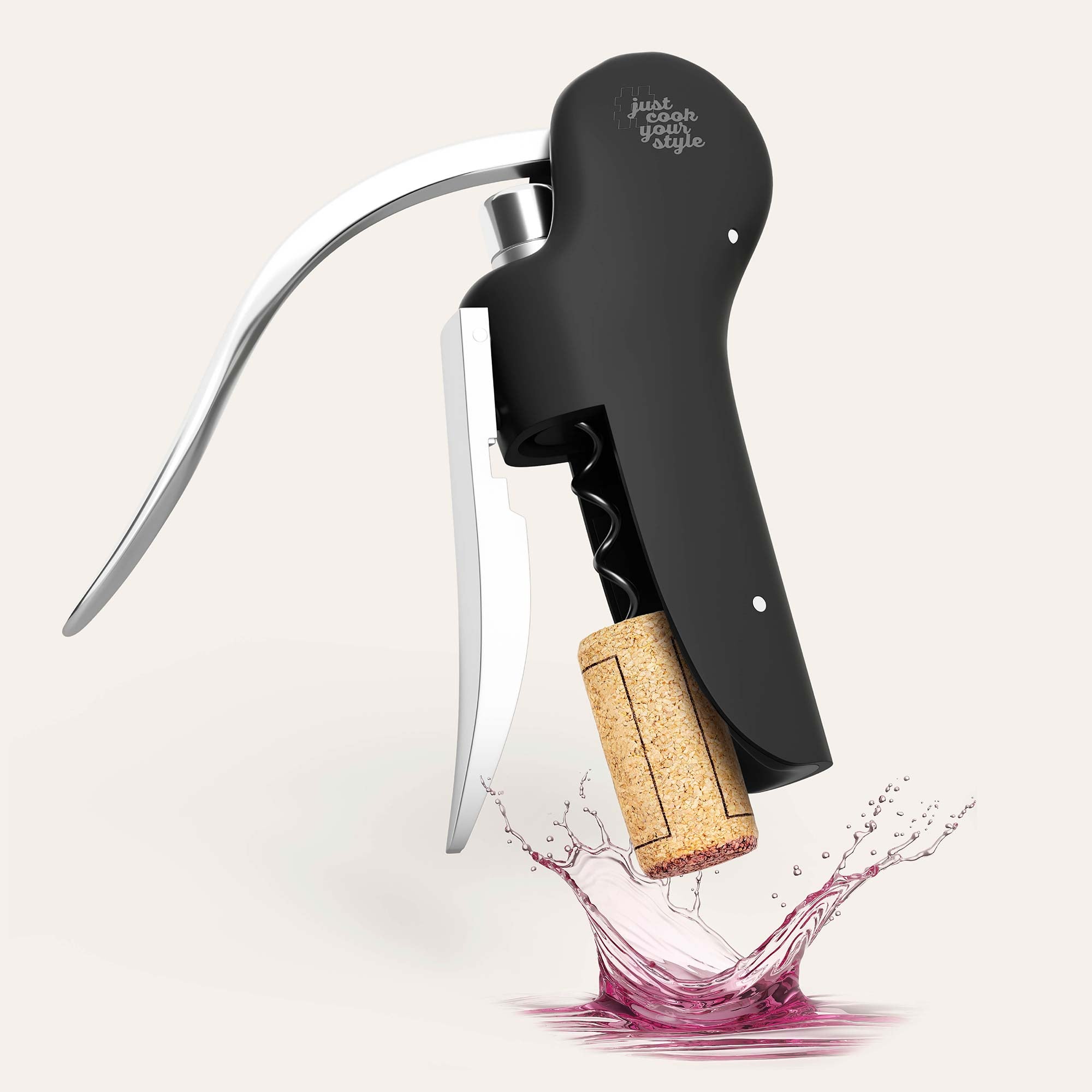 Gesamtansicht Premium Korkenzieher