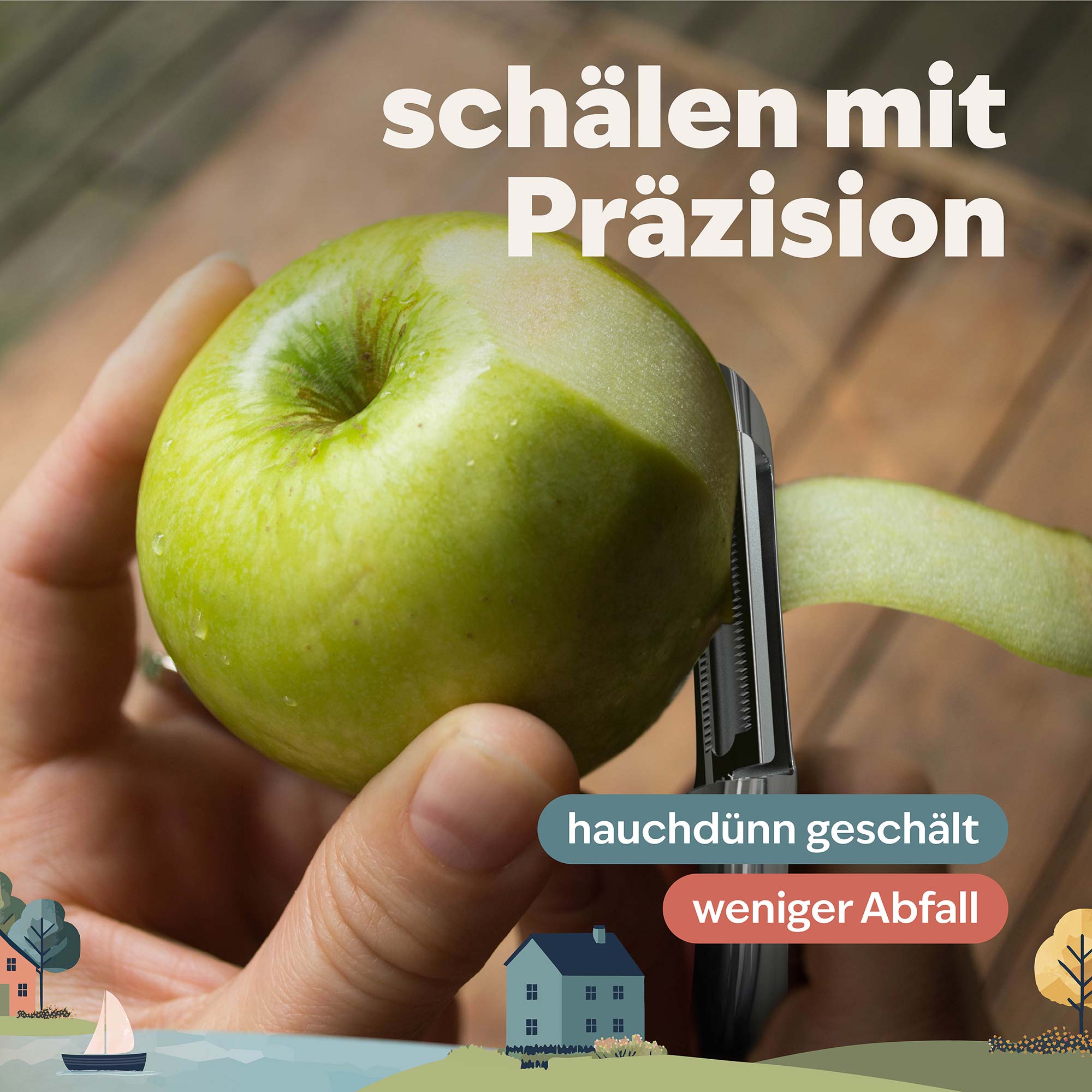 Präziser Sparschäler von kjøk