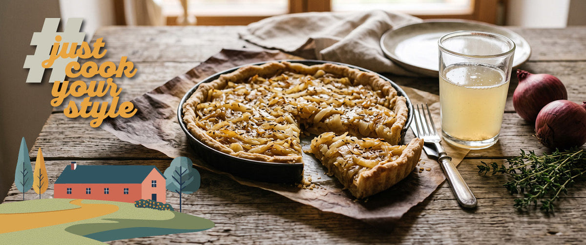 Zwiebelkuchen Rezept: klassisch und herzhaft zur Federweißer-Zeit