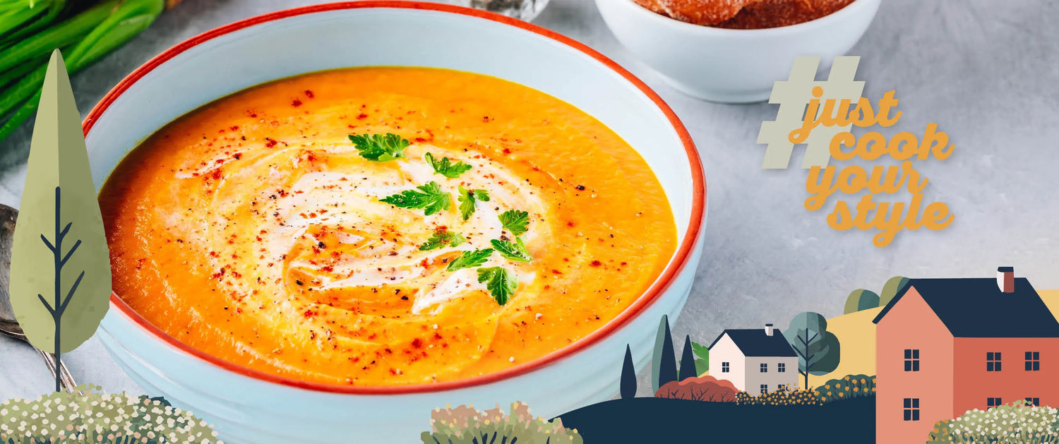 Hyggelige Kürbissuppe mit Chili